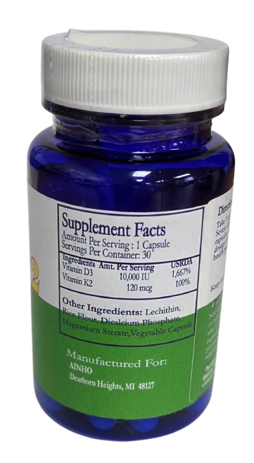 Vitamin D3-K2 Specialist - 30 caps